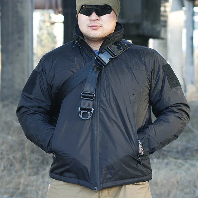 L7 Winter Parkas Men Camo Windbreaker Waterproof Jackets Sports Tactics Hunting Camping Hiking Down Warm Trip Polar Region Coats