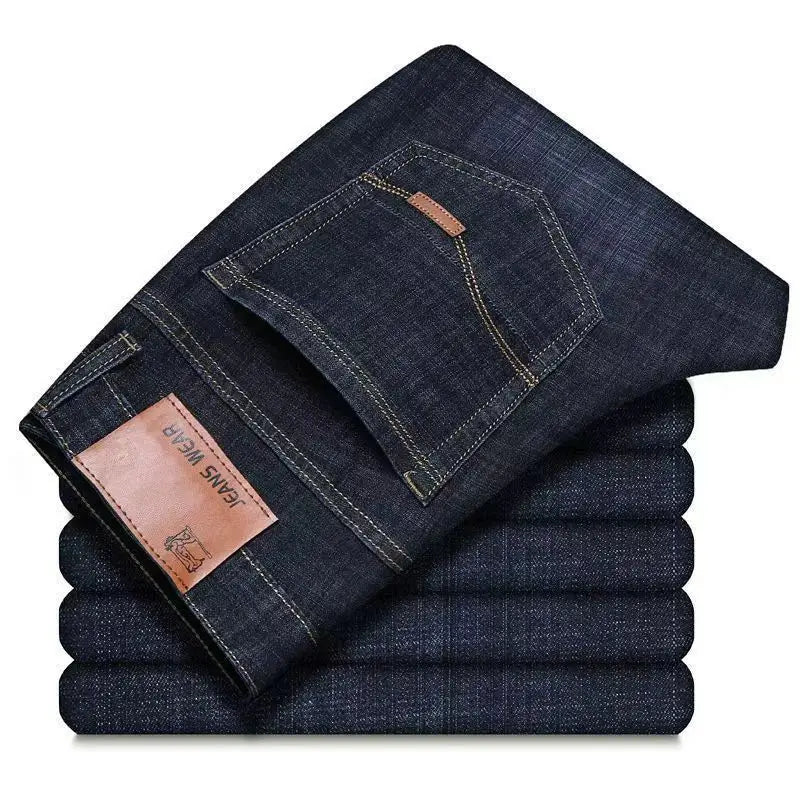 2025 Spring New Mens Slim Fit Classic Skinny Jeans Male Slim Fit Pencil Denim Blue Casual Street Style Casual Mens Skinny Jeans