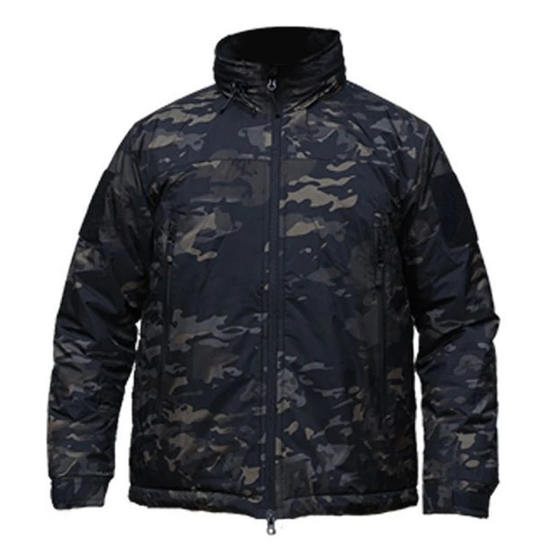 L7 Winter Parkas Men Camo Windbreaker Waterproof Jackets Sports Tactics Hunting Camping Hiking Down Warm Trip Polar Region Coats
