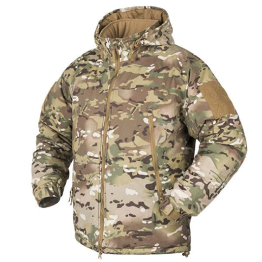 L7 Winter Parkas Men Camo Windbreaker Waterproof Jackets Sports Tactics Hunting Camping Hiking Down Warm Trip Polar Region Coats