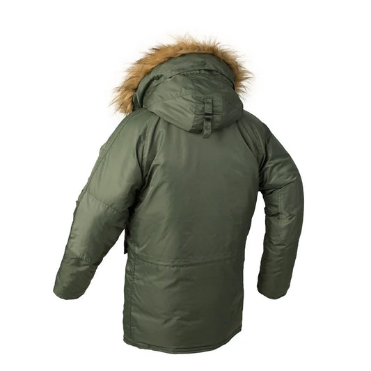 Large Size Military Plus Size Fur Hood Long Waterproof Windproof New Winter Parka Thick Men Outwear Jacket Coat USA SIZE Parkas